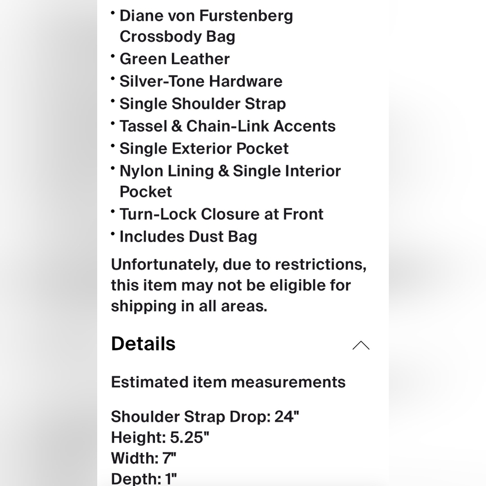 Dvf Mini Harper Python Embossed Suede Crossbody S… - image 3